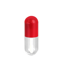 P171 3ml 4 ml de baja MOQ en stock listo para enviar un tubo de brillo de labio de plástico rojo rosa rojo rosa